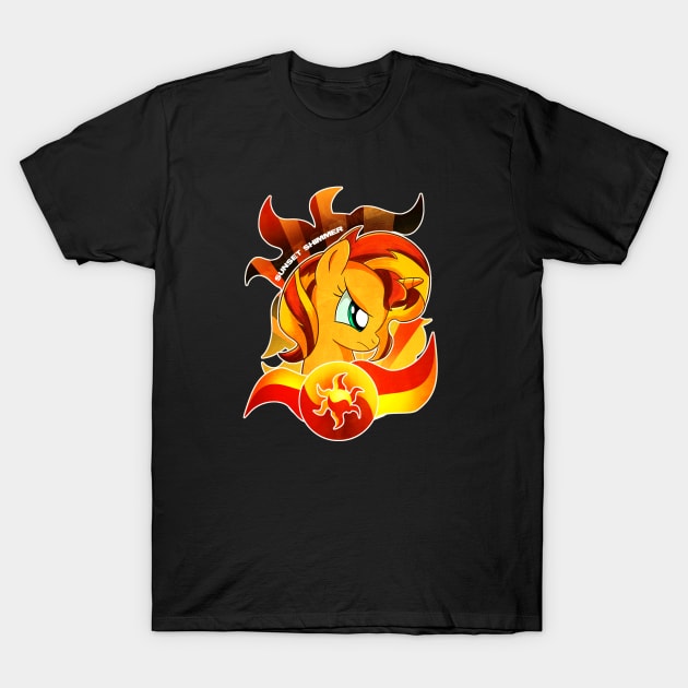 Sunset Shimmer T-Shirt by Ilona's Store